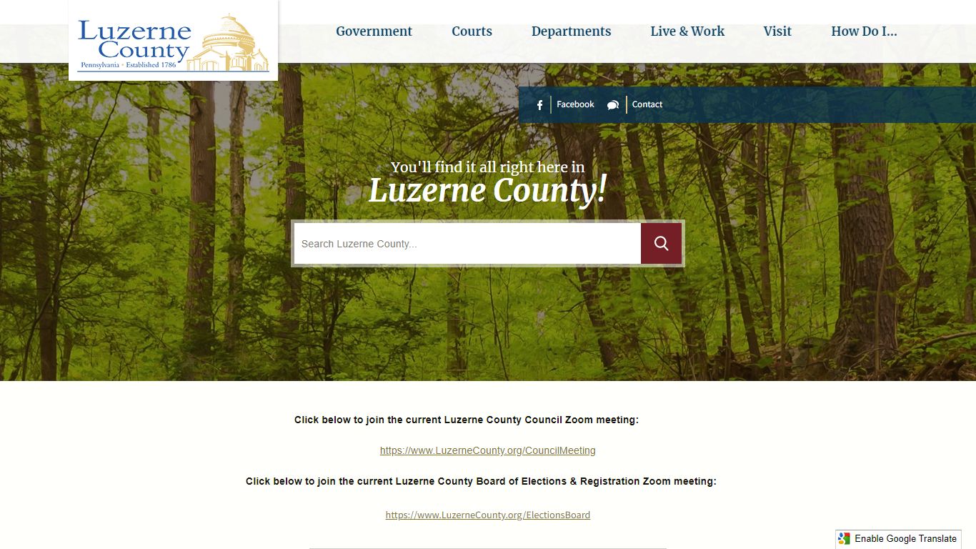 Luzerne County, PA | Official Website